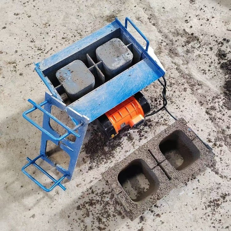 Hot sale mini wholesale easy to operate micro brick making machine finished product can be used for house construction