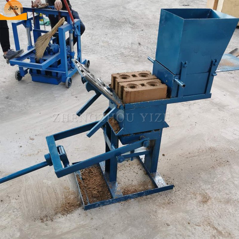 Newest Wholesale Price Small Manual Clay Interlocking block Brick Making Machine For Sale