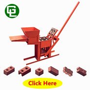 QMR2-40 mini manual clay brick making machine price in india for sale