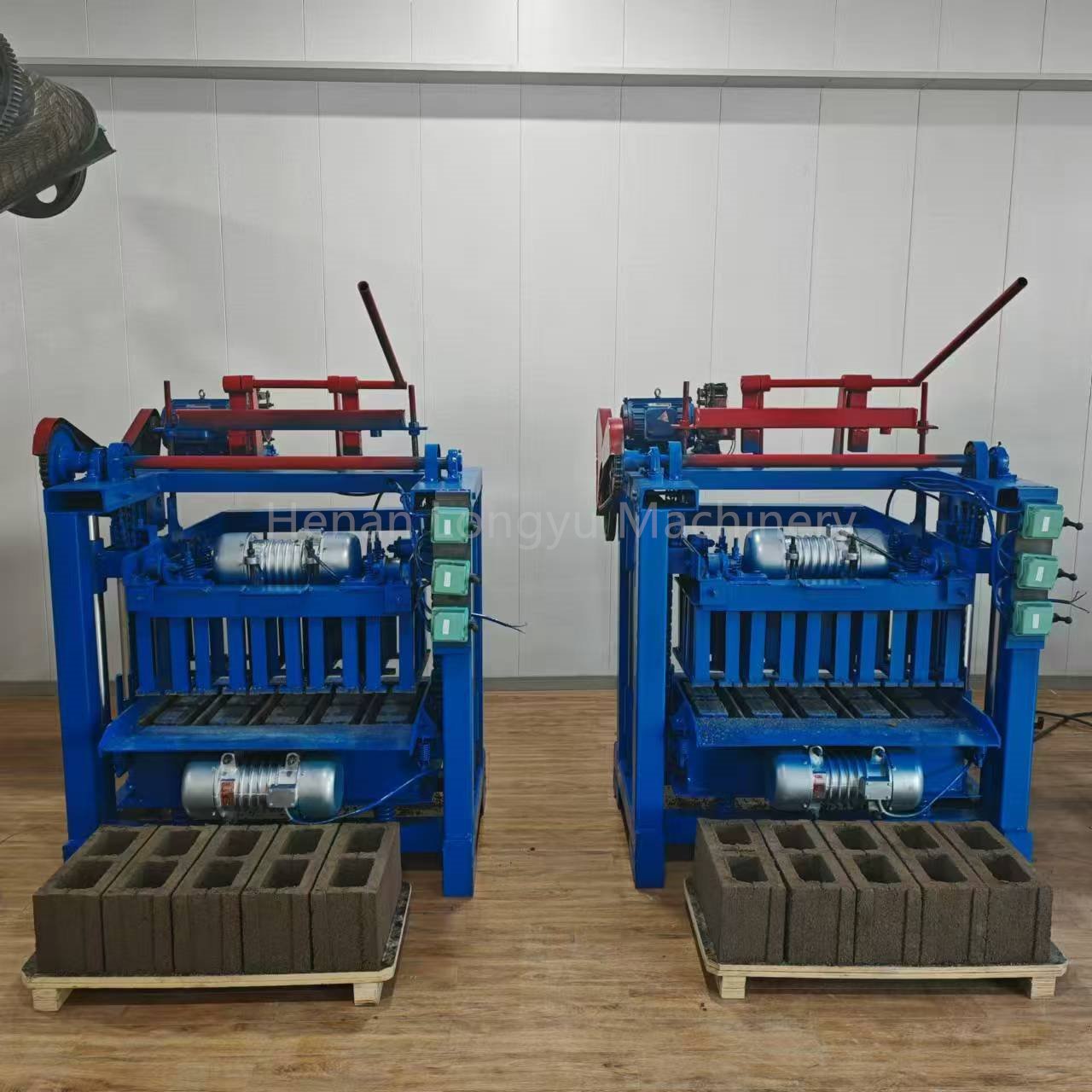 Factory Production Bricks Making Machine 4-35 Block Molding Machine Concrete hollow Bricks Machine