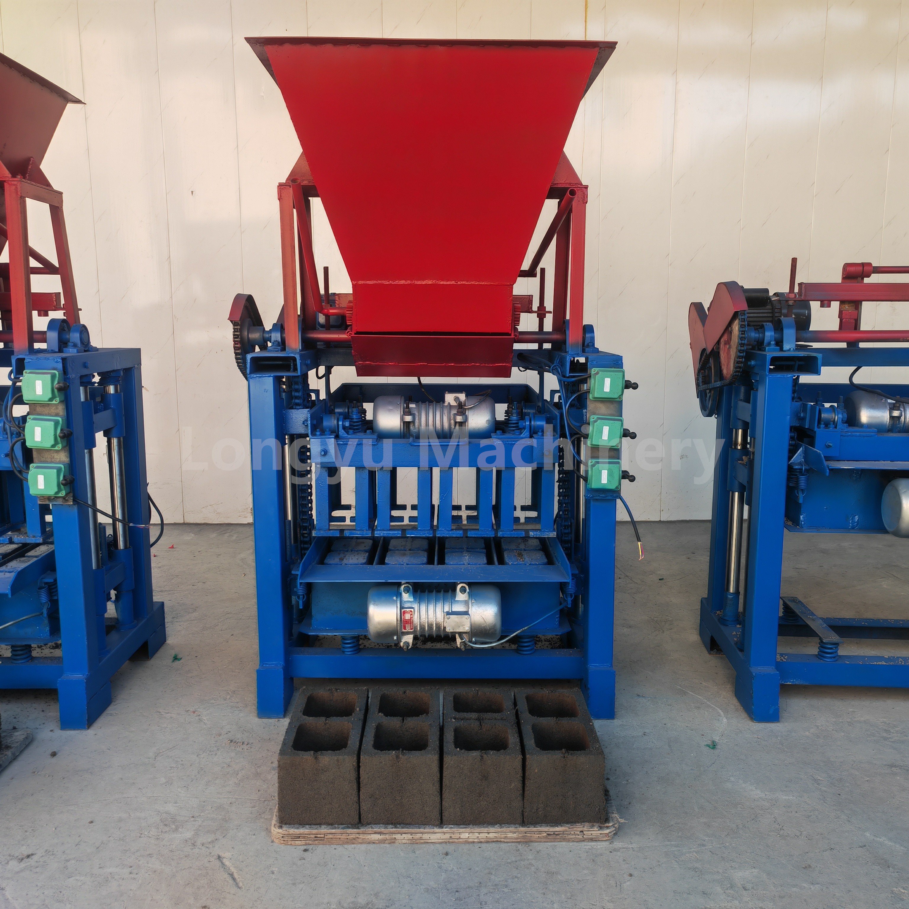 Factory Production Bricks Making Machine 4-35 Block Molding Machine Concrete hollow Bricks Machine