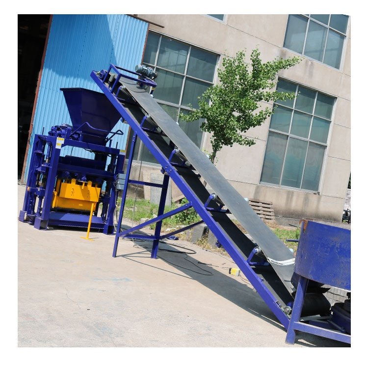 interlocking brick making machine QTJ4-35 semi Automatic Brick Machine holland brick machine