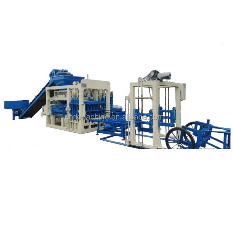 Easy operate QT4-15 profitable fully automatic pavement concrete block making machine