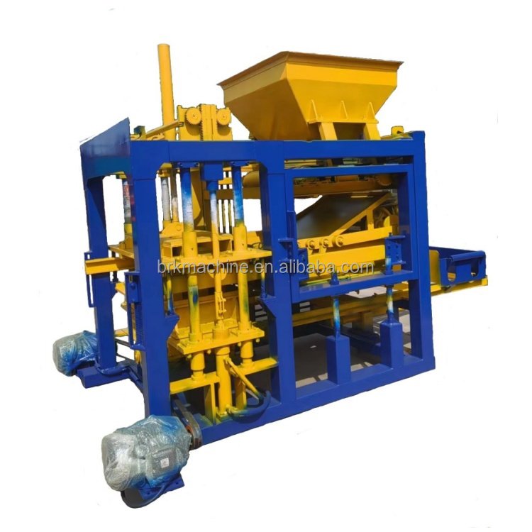 Easy operate QT4-15 profitable fully automatic pavement concrete block making machine