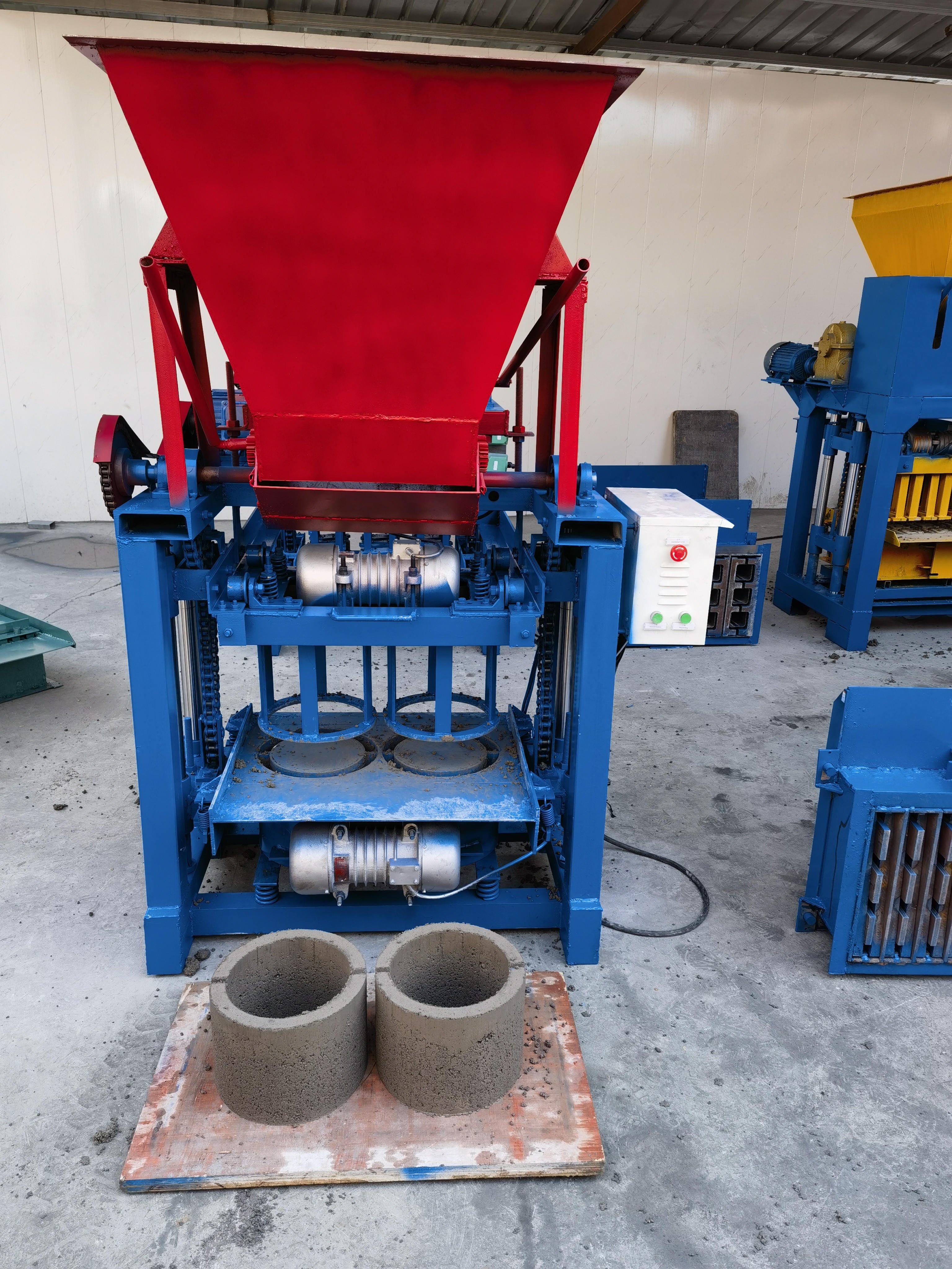 Cement Brick Making Machine Full Set China Block Machine,Hollow Cement Bricks Making Machine