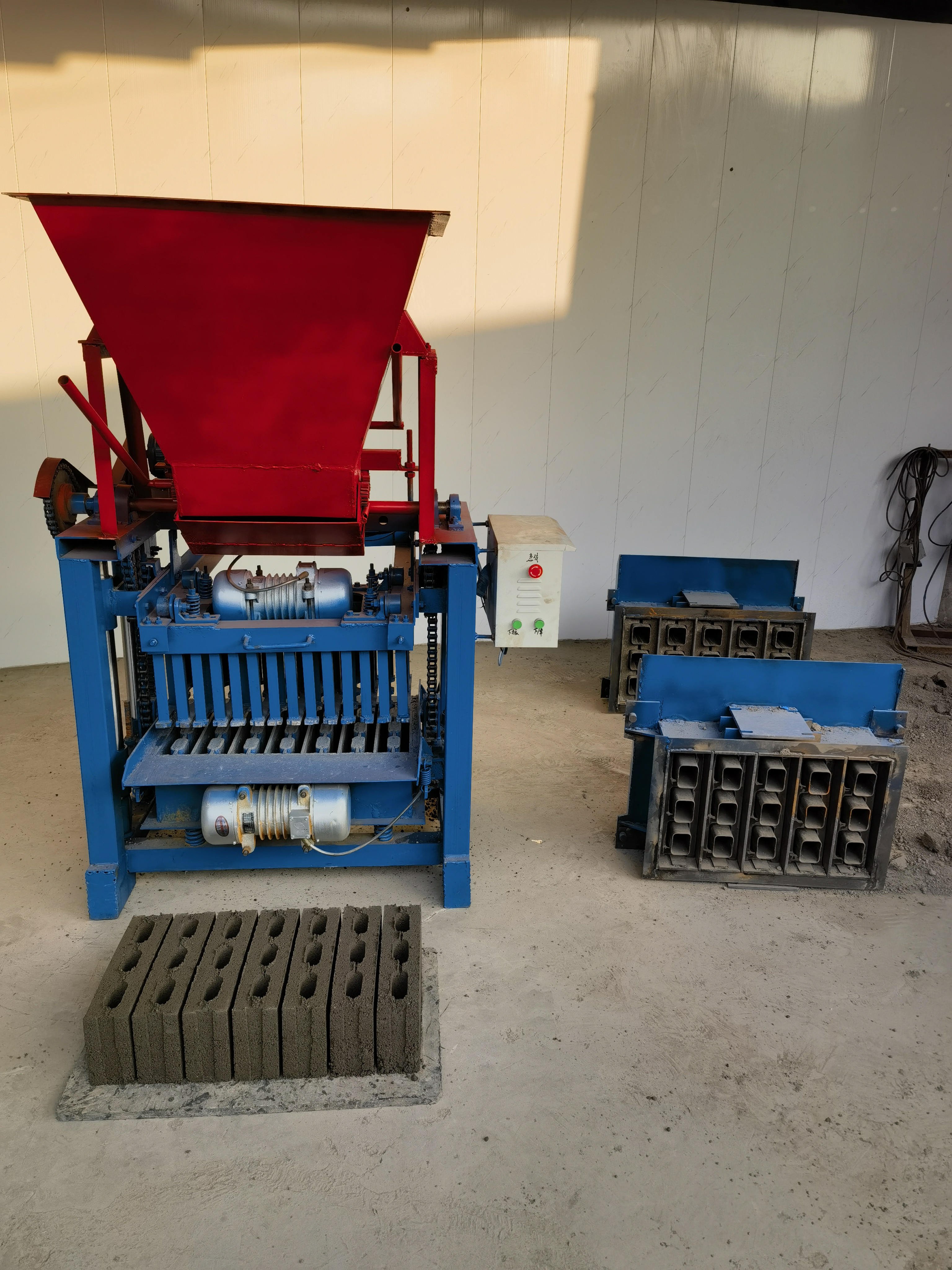 Cement Brick Making Machine Full Set China Block Machine,Hollow Cement Bricks Making Machine