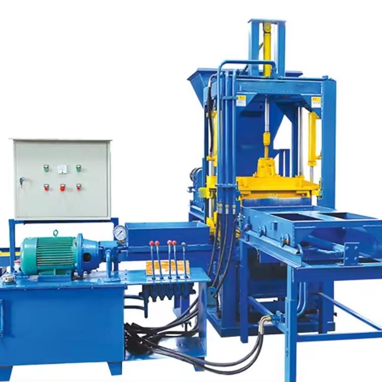 clay brick making machinery concrete block fully automatic recycled plastic mud red interlocking brick making machine