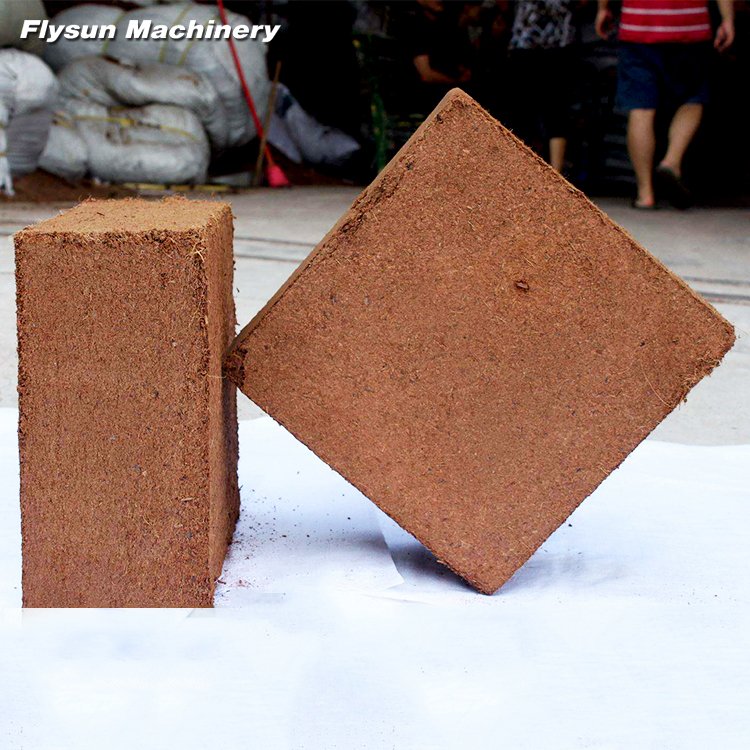 Factory Price Coco Peat Bran Press Block Forming Machines Coco Peat Bricks Equipment