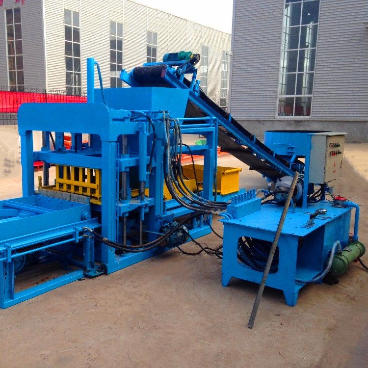 Semi Automatic Hollow Paving Block Moulding Machine Concrete Cement Block Brick Making Machine