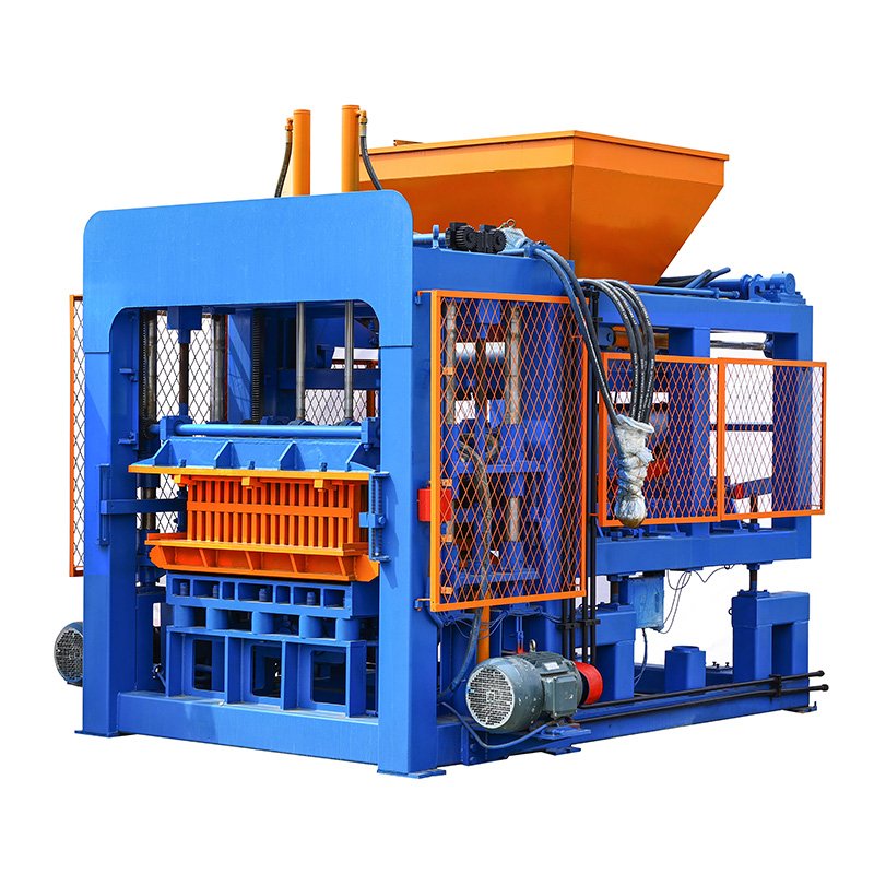 Qt10-15 Automatic Vibropress Block Making Machine Concrete Blocks And Bricks Making Machine