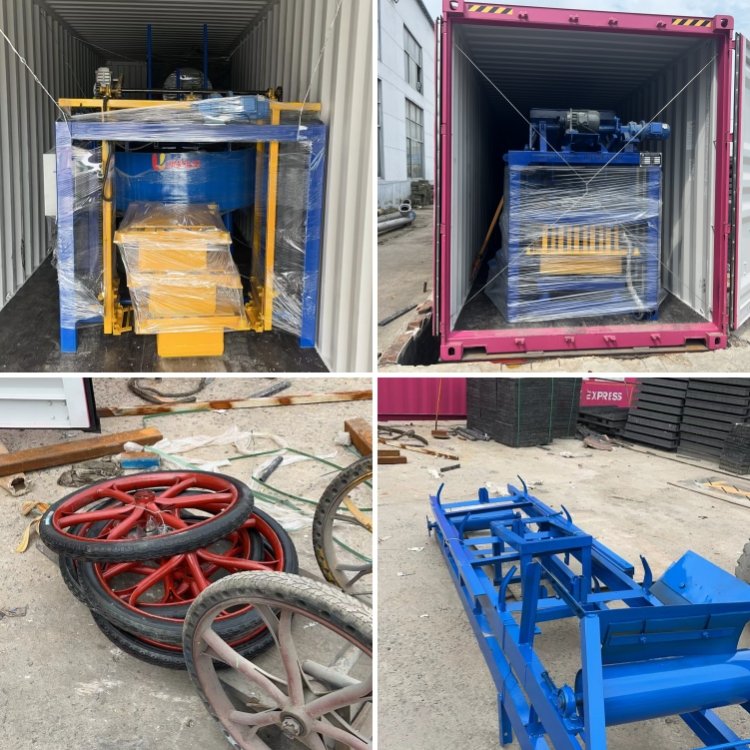 Convenient Fast Hollow Block Making Machine Manpower Saving Brick Making Machine Production Line