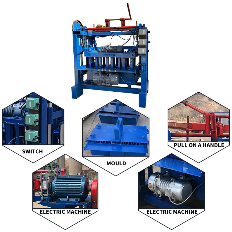 Cement Concrete Brick Block Making Machine China Manual Clay Brick Making Machine