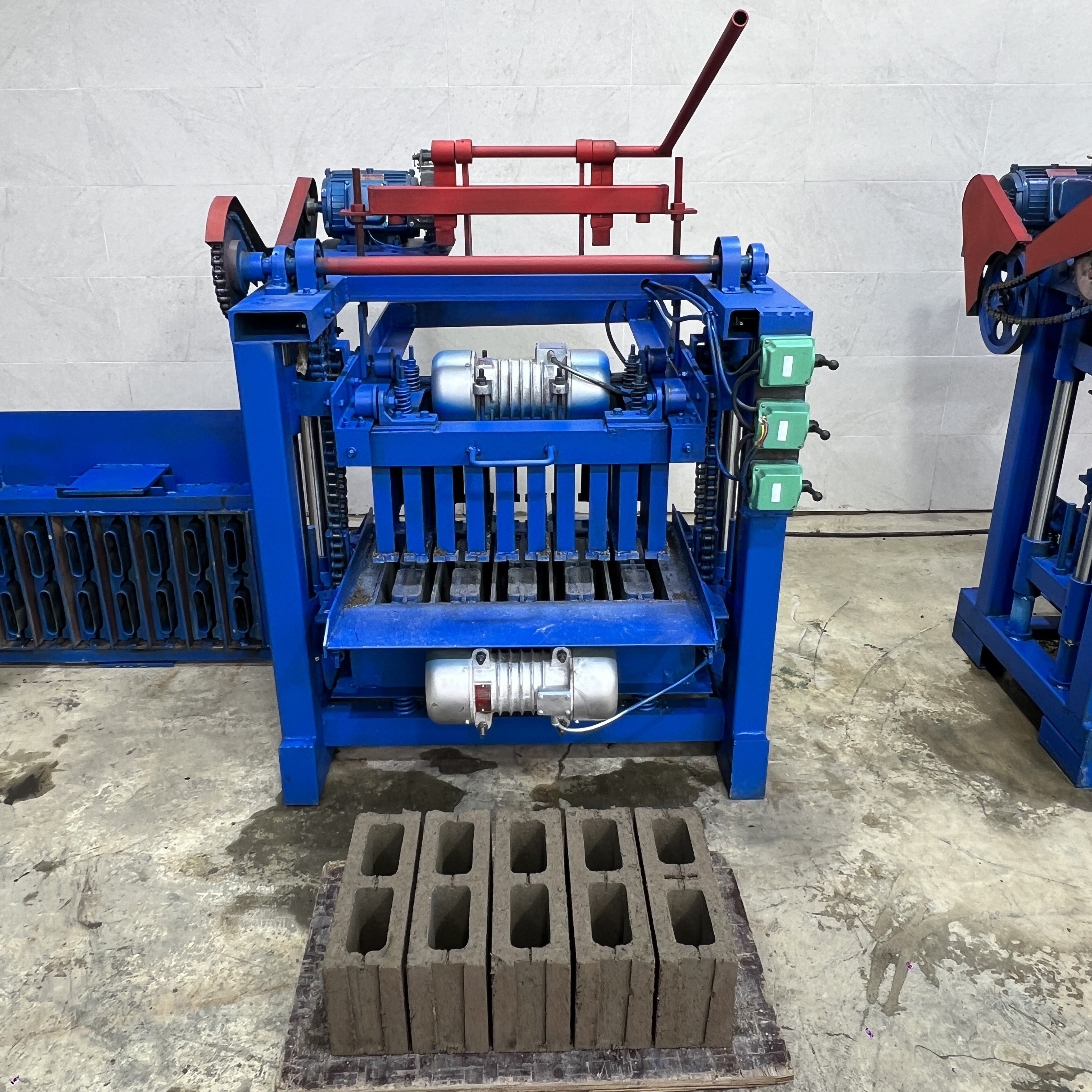 Cement Concrete Brick Block Making Machine China Manual Clay Brick Making Machine
