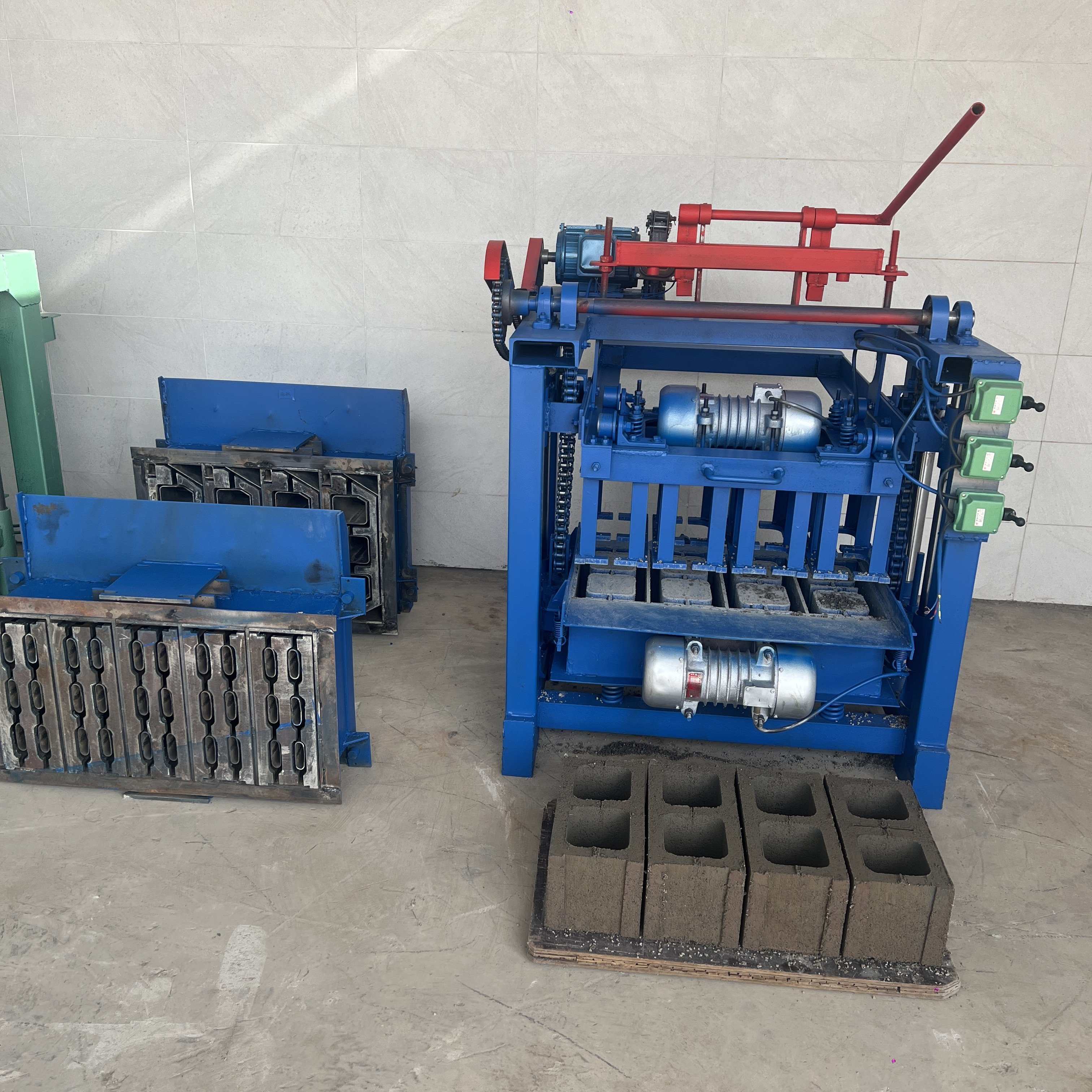 Cement Concrete Brick Block Making Machine China Manual Clay Brick Making Machine