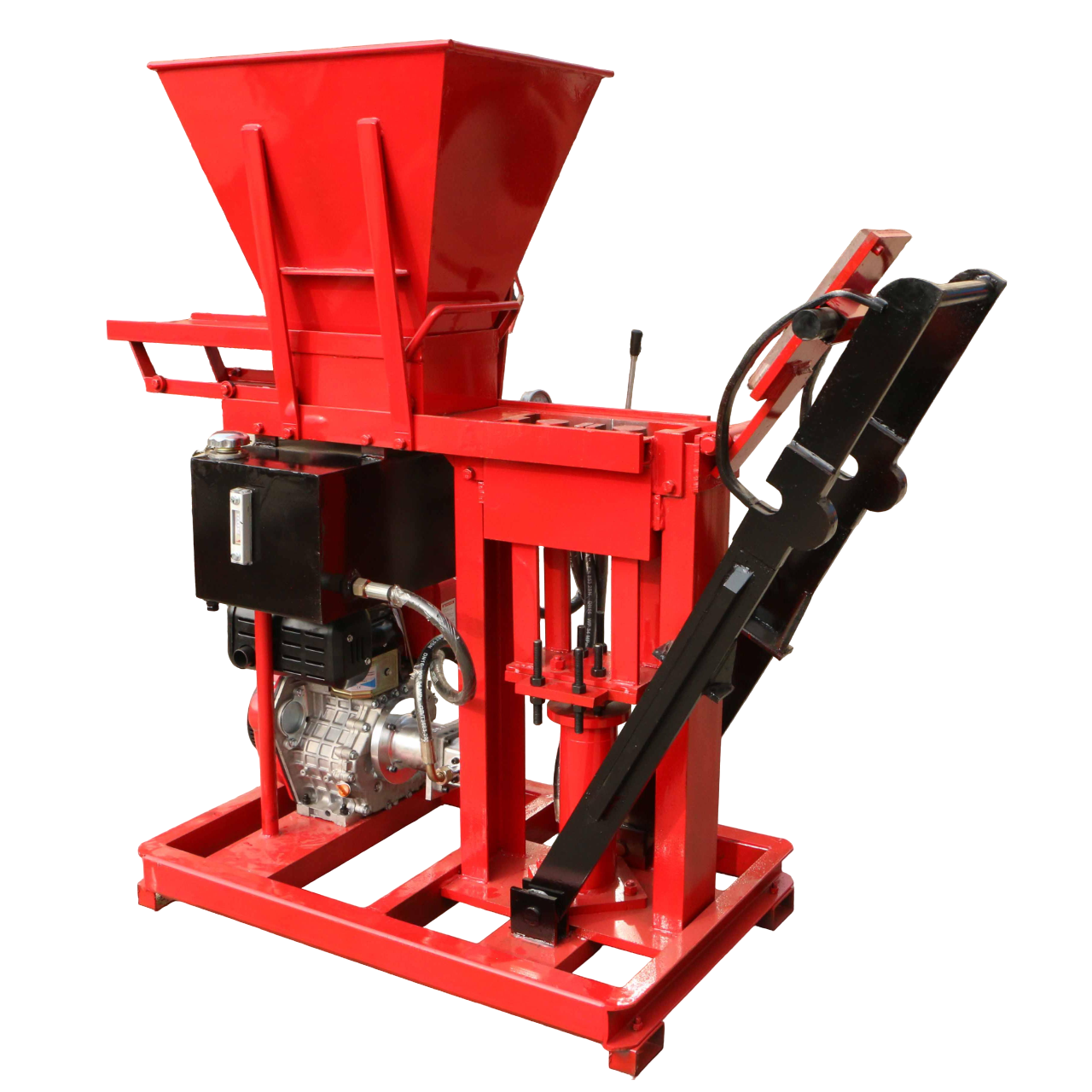 brick making machine Ronglian Machinery RL1-25 btc brick machine