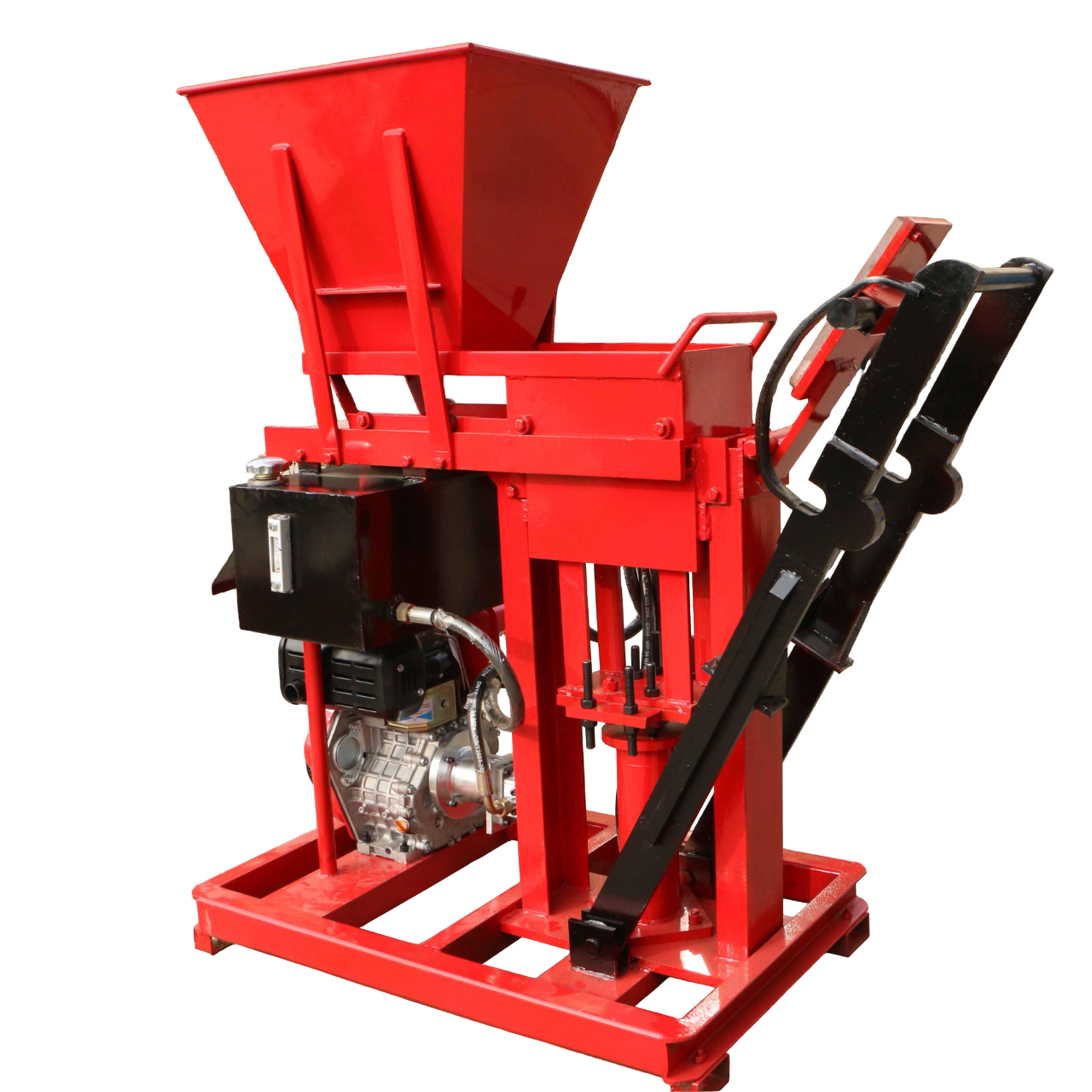 brick making machine Ronglian Machinery RL1-25 btc brick machine