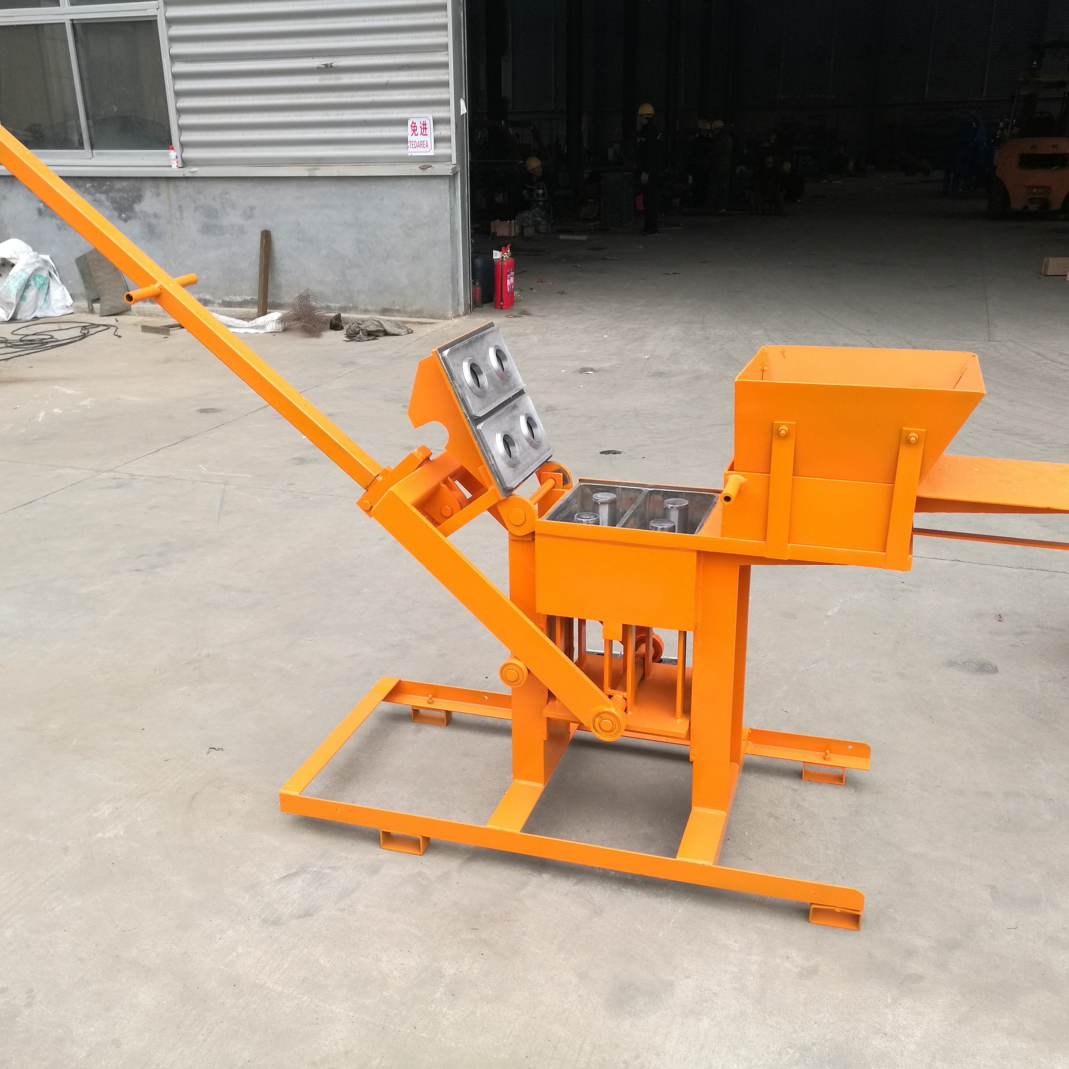 Interlock Block Making Machine Manual Clay Brick Making Machine