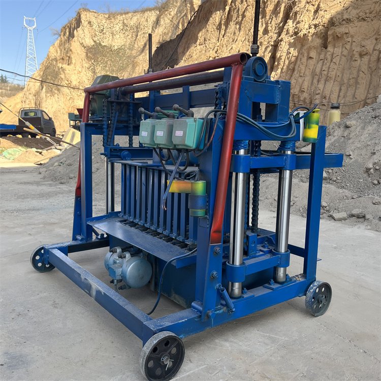 Multi Brick Making Machinery Line Brick Making Machinery Push-Pull Small Mobile Bricks Making