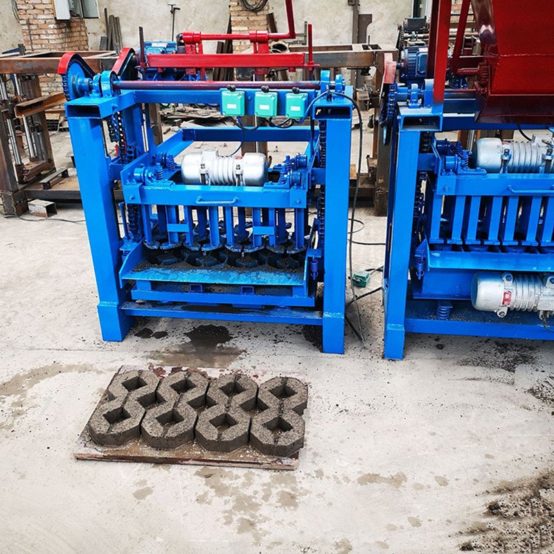 Mobile Cement hollow brick making machine block molding machine