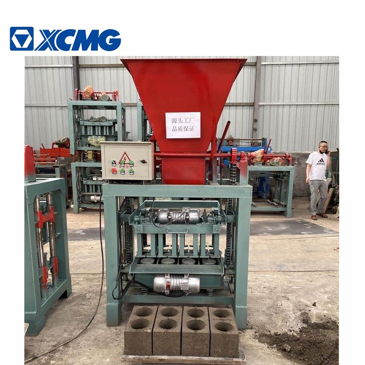 XCMG Official XZ35B China Semi Automatic Block Making Brick Moulding Machine with Hopper