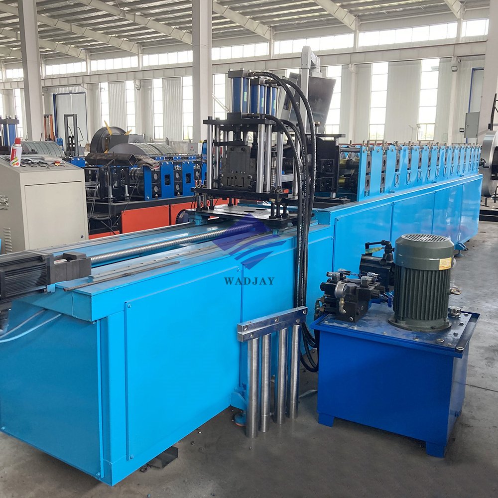 High Speed Light Gauge Steel Channel Drywall Metal Stud And Track C Purlin Roll Forming Machine