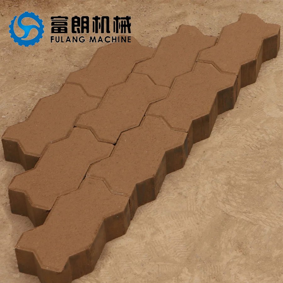 Clay interlocking brick making machine cement red soil earth block making machine