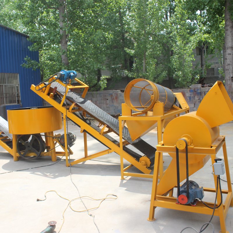 Automatic WT5-10 Clay Brick Making Machine Interlock Block Making Machine Compressed Earth Mud Block Making Machine