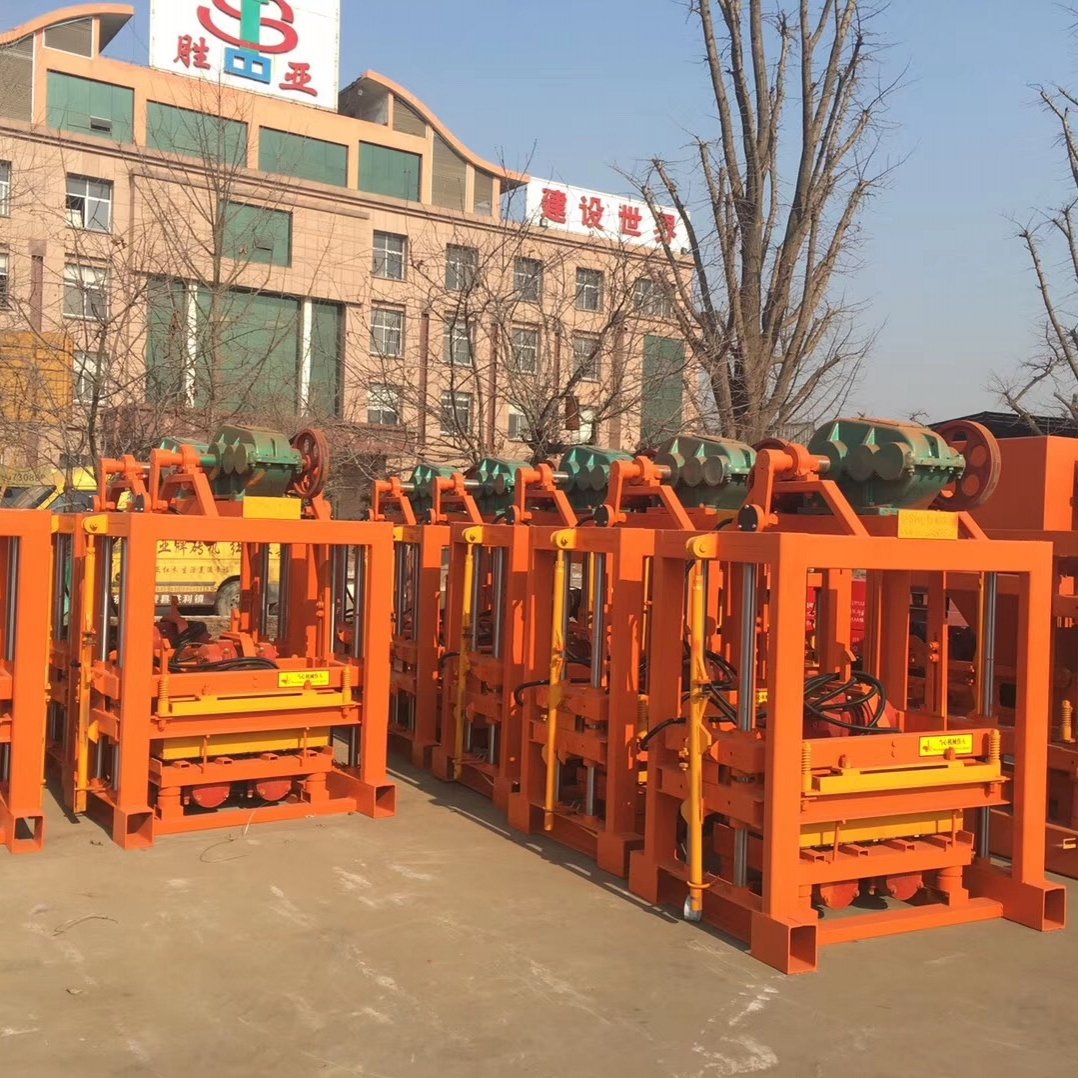 QTJ 4-40 Semi Automatic Block Machine For hot sale brick making machinery