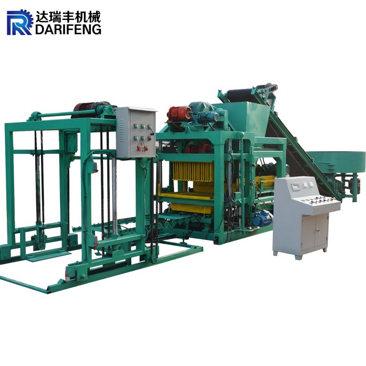 qty4-25d block making machine production line from china factory