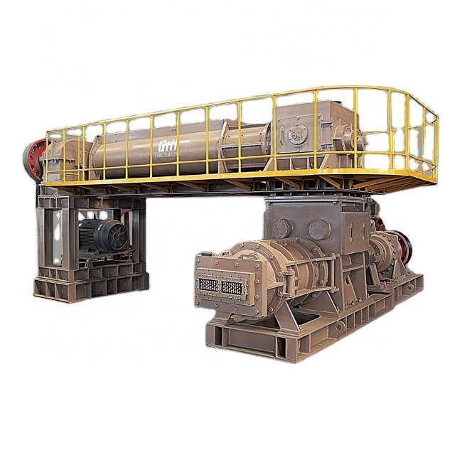 Brick raw material mixing and extruding machine Clay exclusive Brick Making Machine for high end products