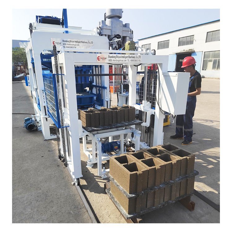 QT 4-15 bigger full Automatic hollow concrete interlock cement block machine brick making machinery