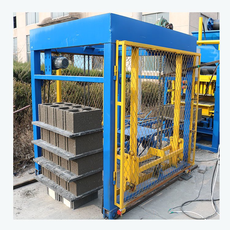 Hongfa QT 4-15D Hydraulic Pressure Hollow Bricks Making Machine ISO CE Certified Produces Hydroform Cement Porous Bricks QT4
