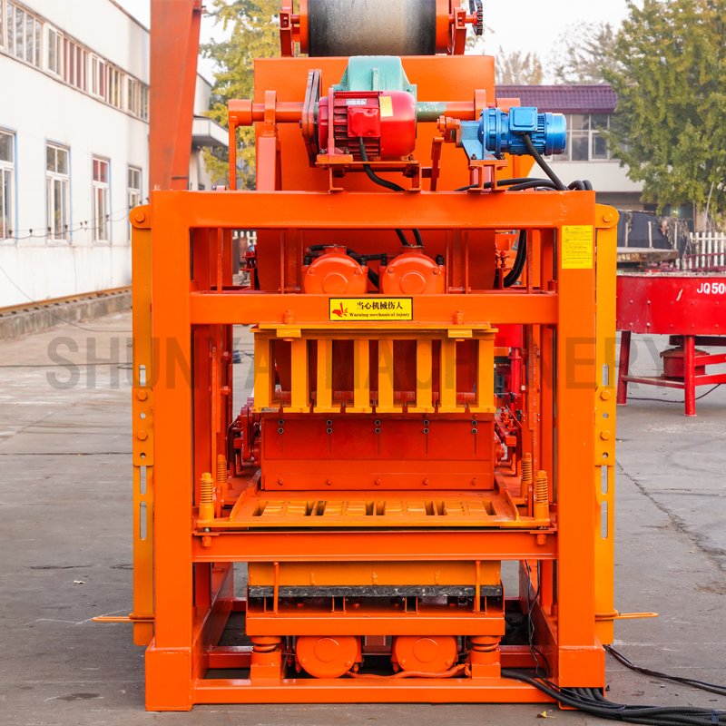 brick making machinery concrete block machine, brick machine making automatic ,brick making machinery