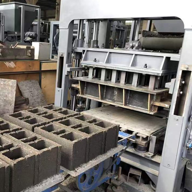Block Making Machine Semi Automatic Hollow Concrete Cement Concrete Block Molding Brick Make Machinery