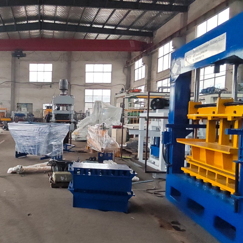 Block Making Machine Semi Automatic Hollow Concrete Cement Concrete Block Molding Brick Make Machinery