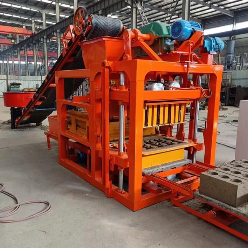 4-28automatic Hollow Concrete Block Making Machine Brick Making Machine Price Brick Making Machinery