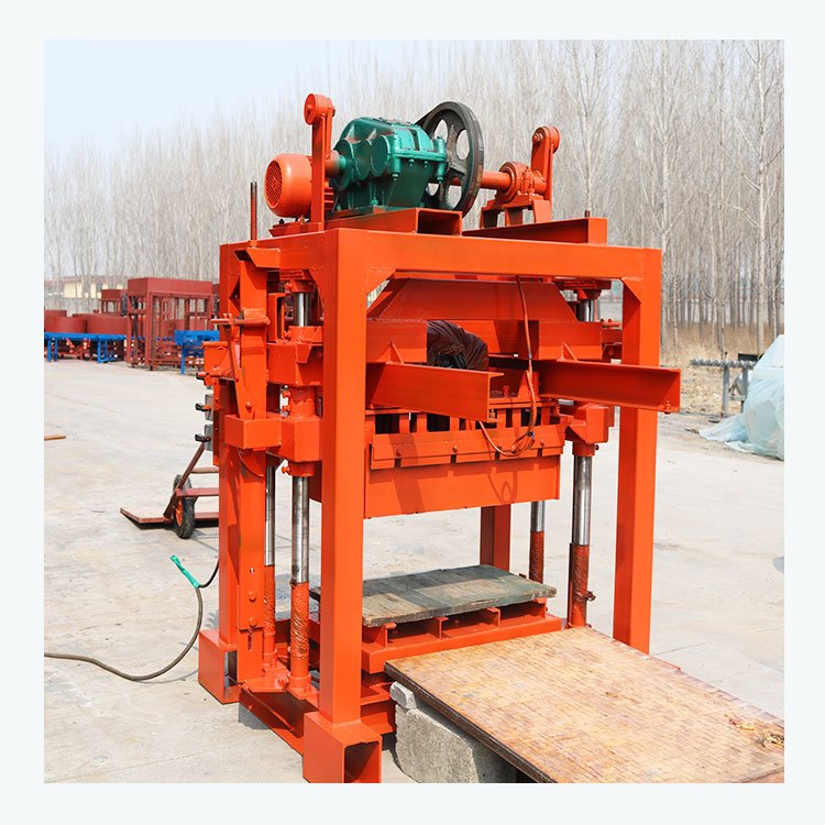bricks making machinery semi-automatic machinery bricks QTJ4-40 concrete block making machine