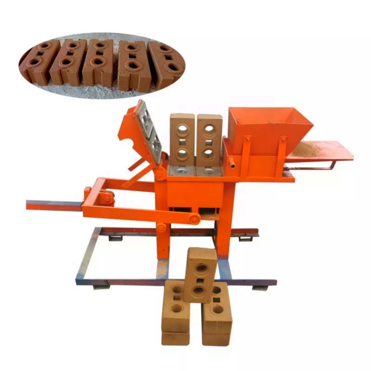 Manual Brick Machine Custom Mould Production Clay Solid Bricks Manual Interlocking Earth Clay Brick Making Machine
