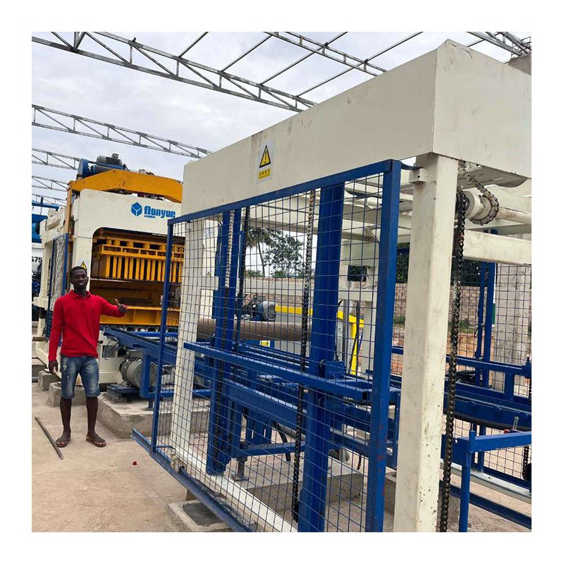 hollow block solid brick cuber palletizer cuber block machine palletizer china block making machine