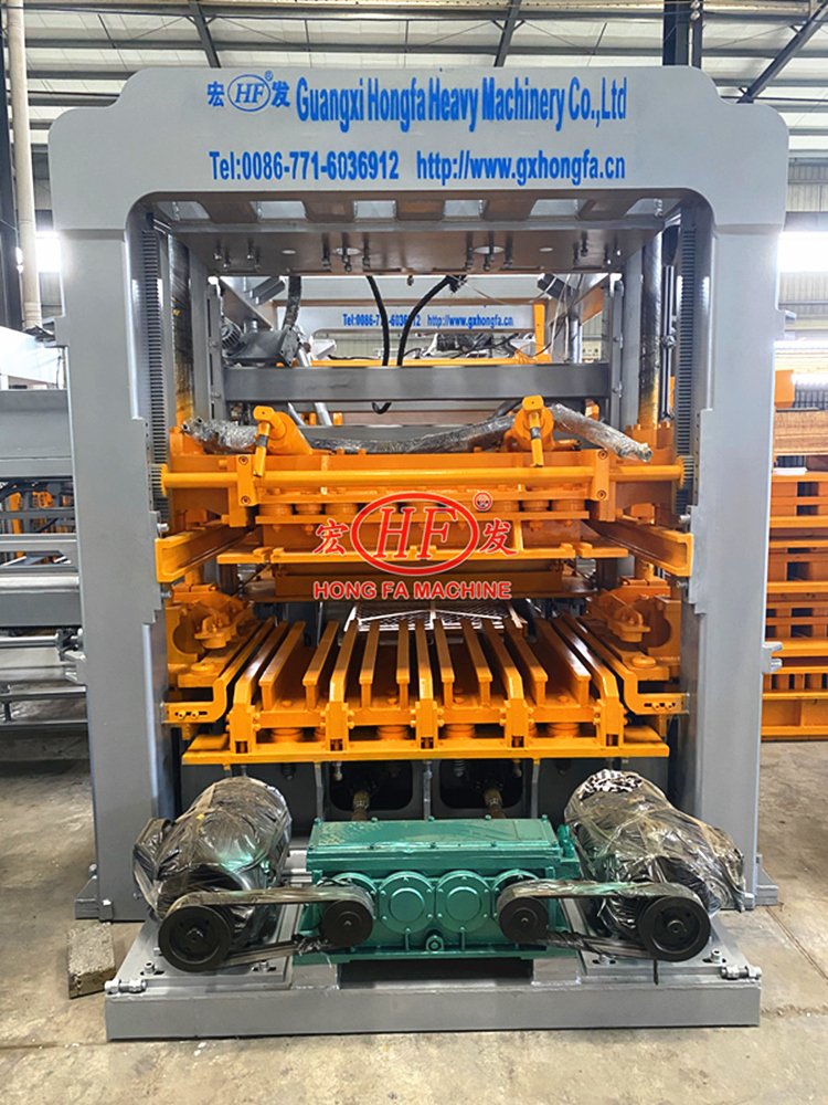 QT10-15F Fully Automatic Sand Cement Brick Block Making Machine Brick Making Machine Manufacturer Concrete Paver Machine