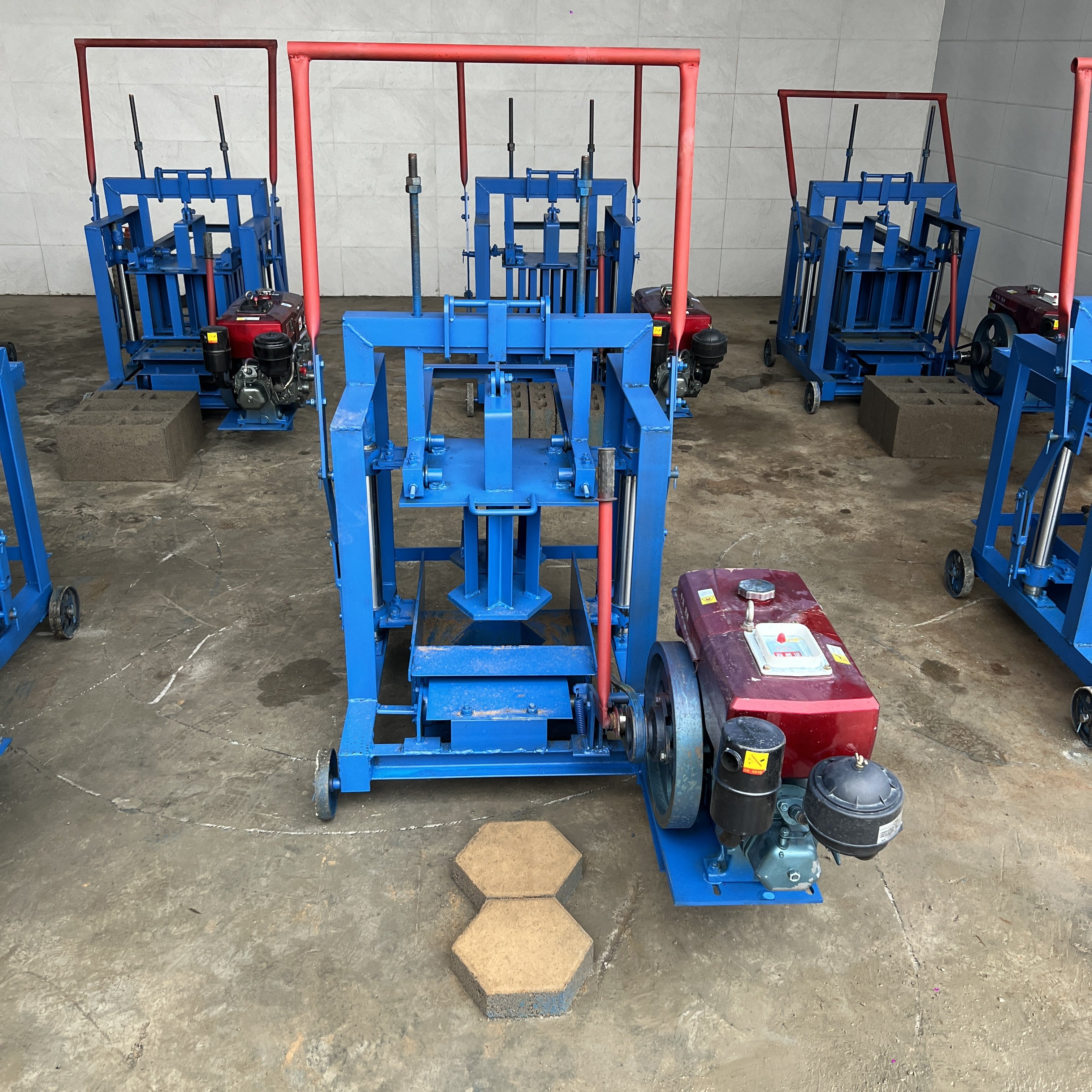 Diesel Engine Interlocking Brick Making Machine Brick Making Machine Price