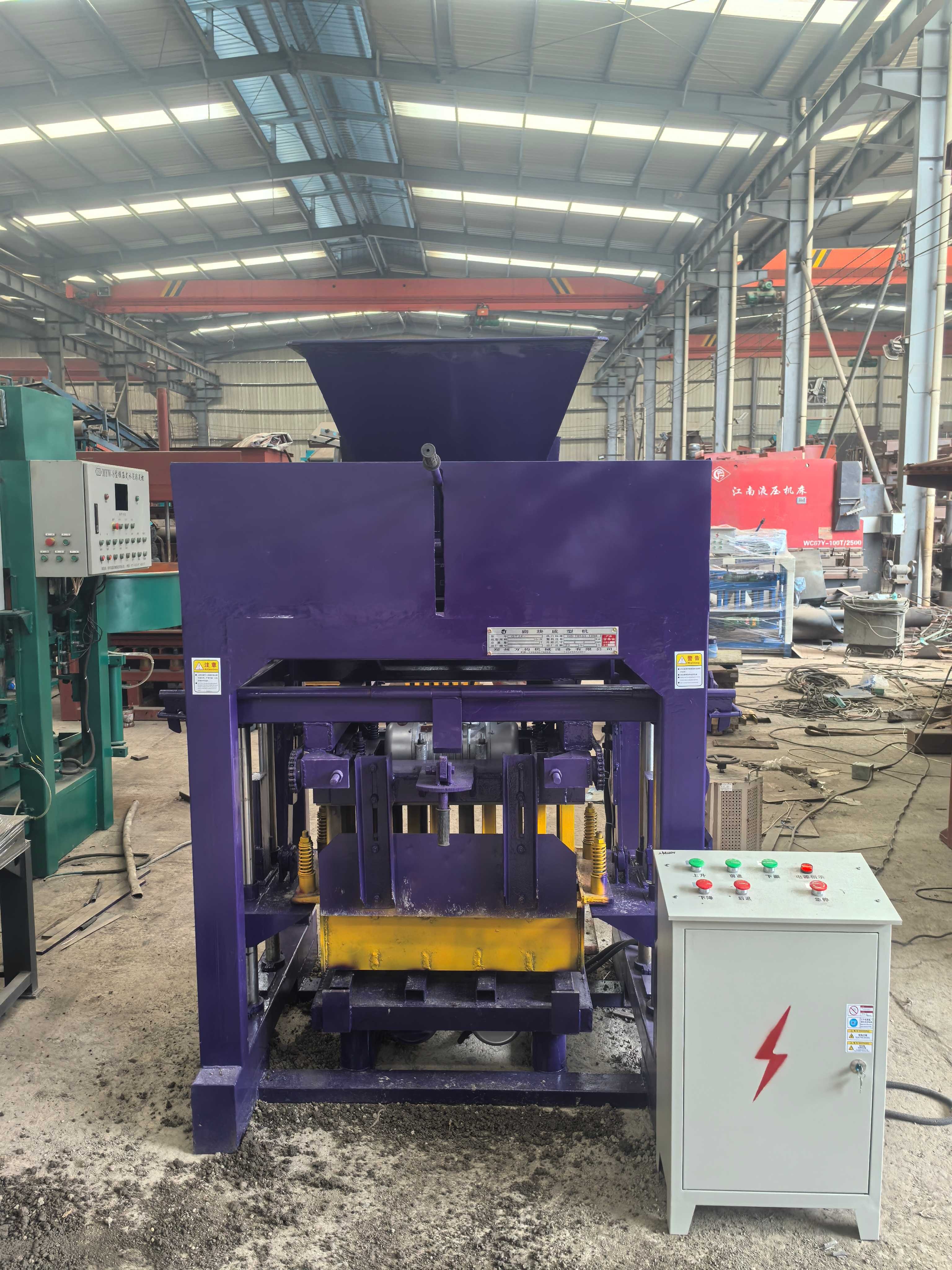 Concrete Block Making Machine Hollow Cement Block with Core Components Mold Concrete Machinery