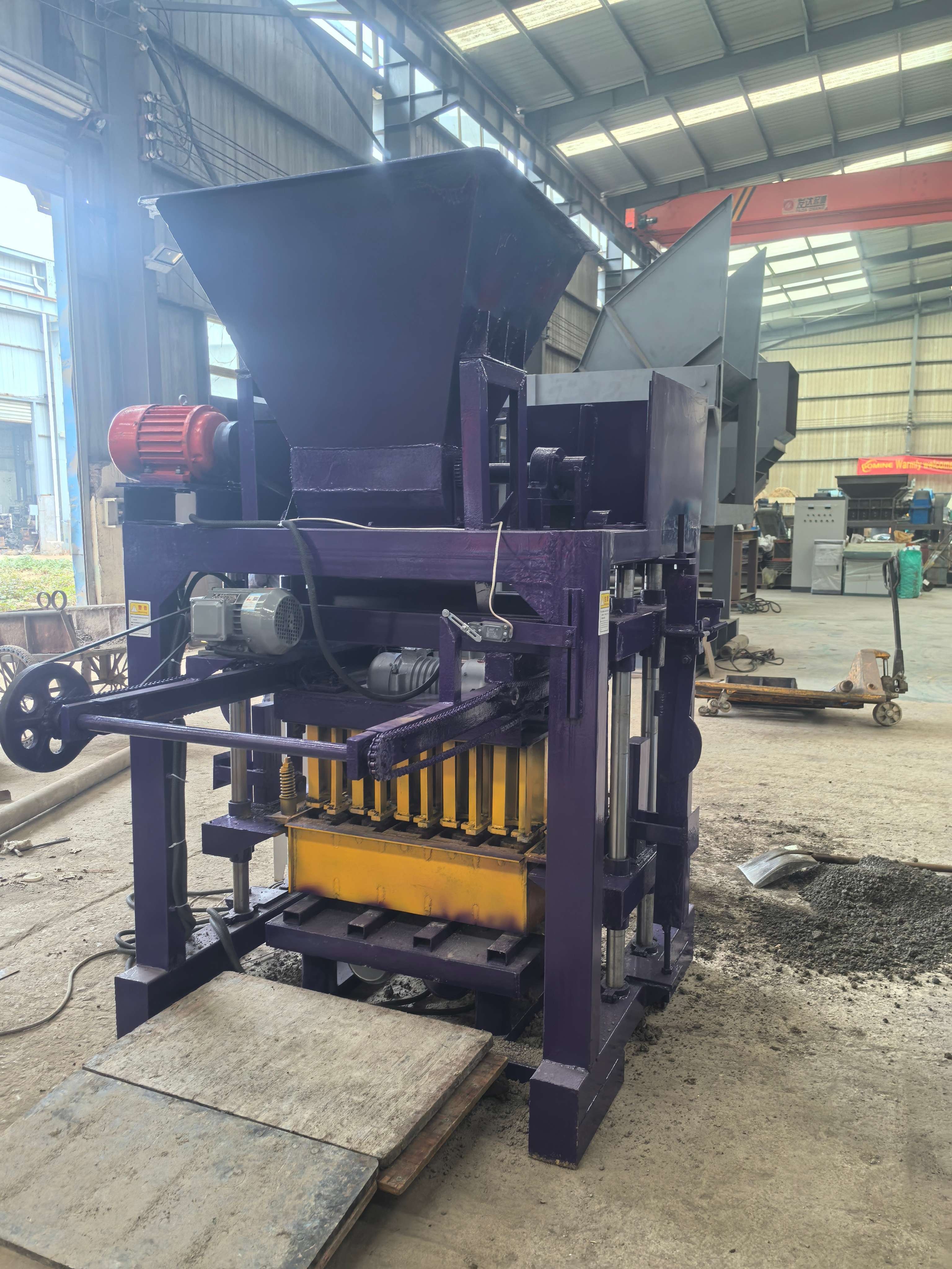 Concrete Block Making Machine Hollow Cement Block with Core Components Mold Concrete Machinery