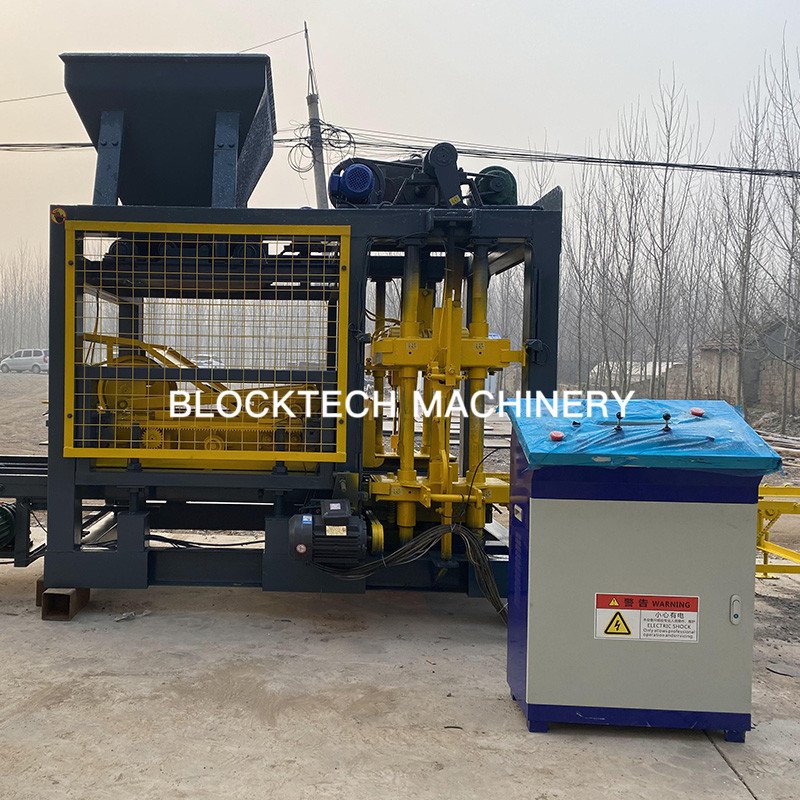 QT4-25D industrial hollow blocks making equipment flyash brick making machine price in papua new guinea