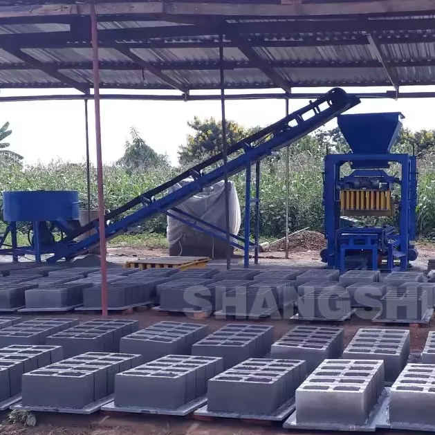 High quality automatic concrete block making machine block machine making automatic