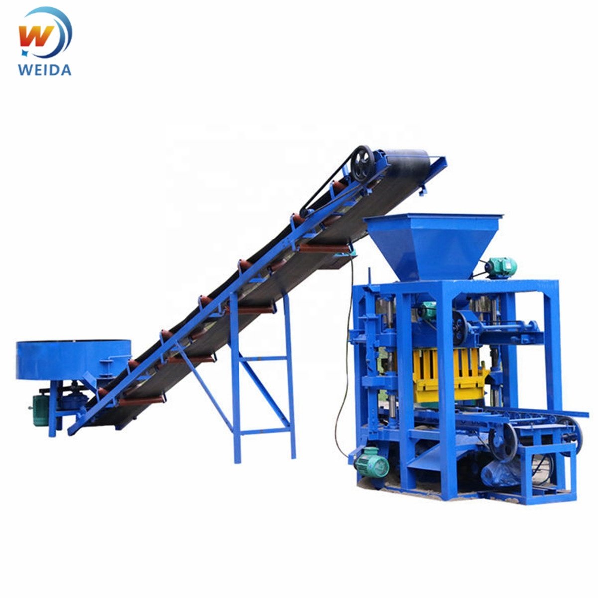 hollow block making machine brick concrete brick making machine