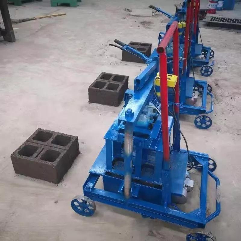 Manual Hollow Cement fly ash Block bricks Making machinery Cement Laying Block Concrete Brick Making Machine