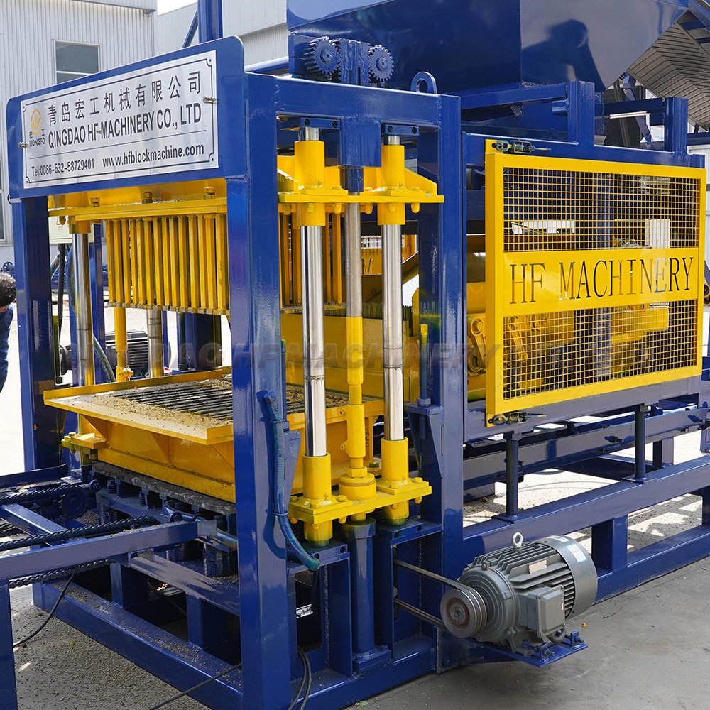 qt416 automatic interlocking hourdis smart habiterra paver hollow cement brick making machinery