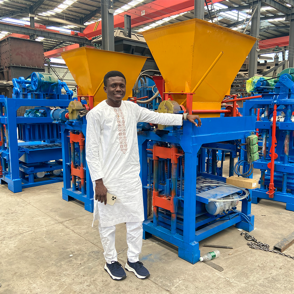 Low Cost Press Cement Block Machine Interlock Brick Making Machine