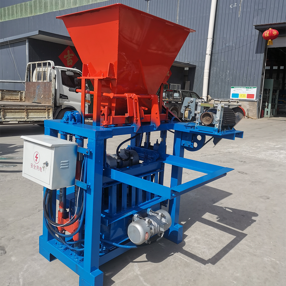 Low Cost Press Cement Block Machine Interlock Brick Making Machine